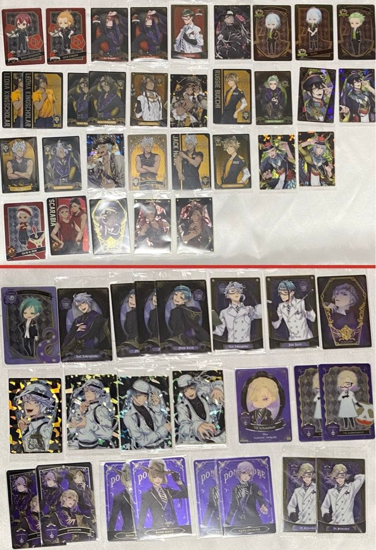 ツイステ　アクスタ　缶バッジ　バースデー　ナムコ　Q-pot イデア　フィギュア