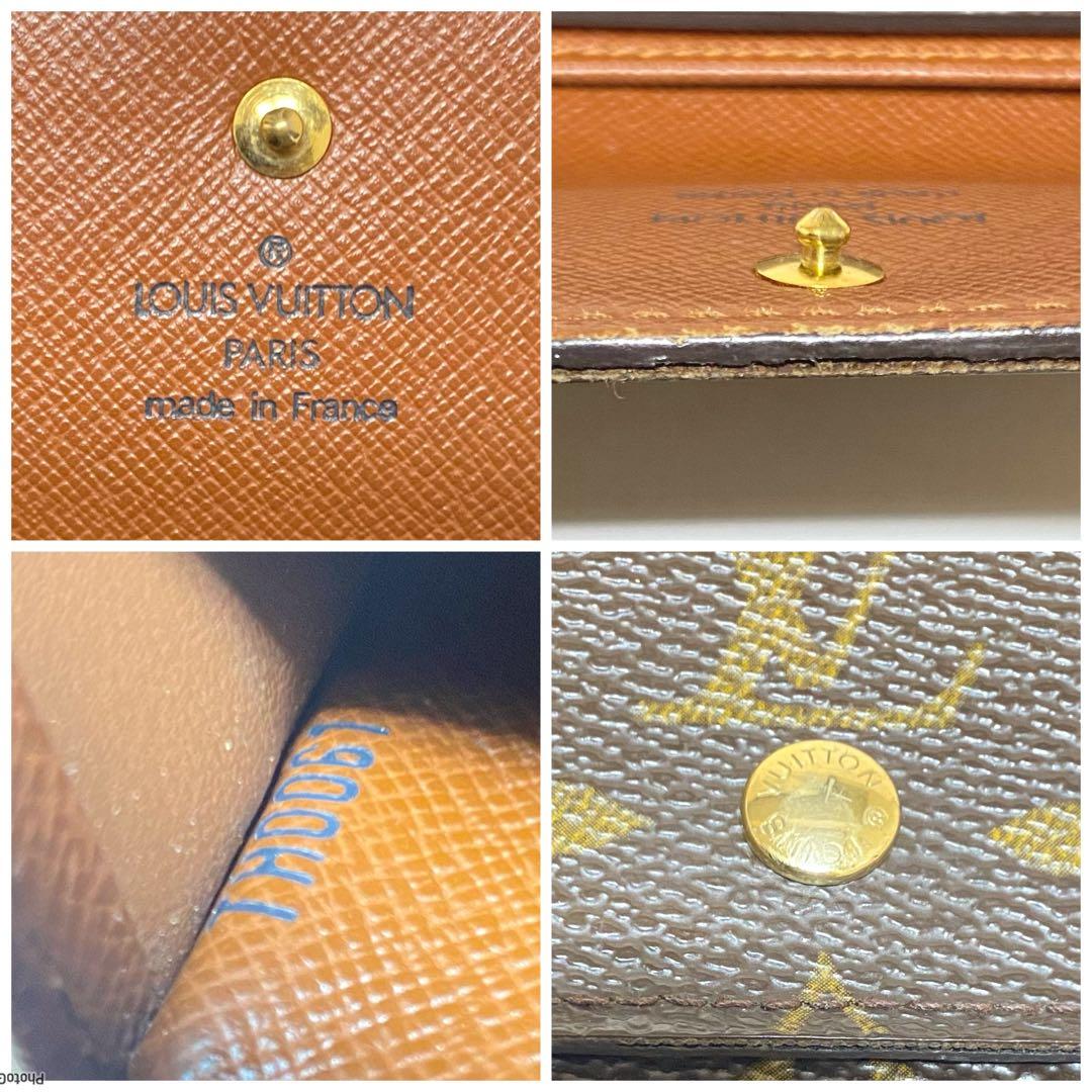 美品❣️LOUIS VUITTON＊ルイヴィトン＊折財布＊モノグラム✨