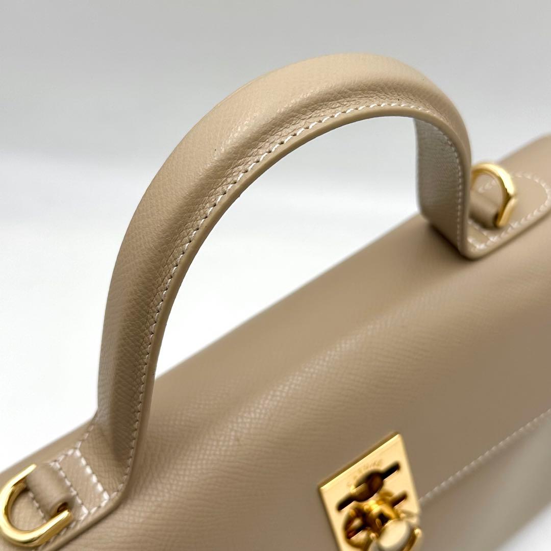 未使用保管品✨ CAFUNE カフネ スタンスバッグ　2way グレージュ