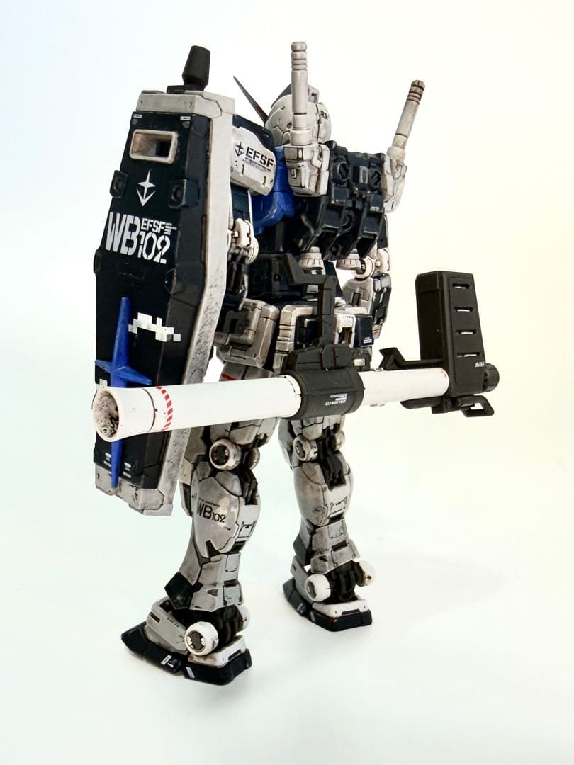 【ガンプラ完成品】RG ガンダム Ver.2.0　G3風塗装