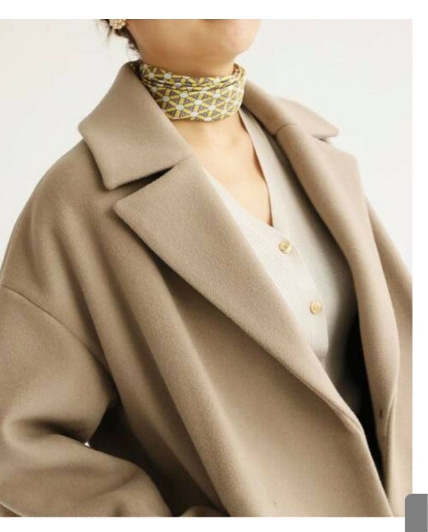 美品 IENA MANTECO オーバーチェスターコート