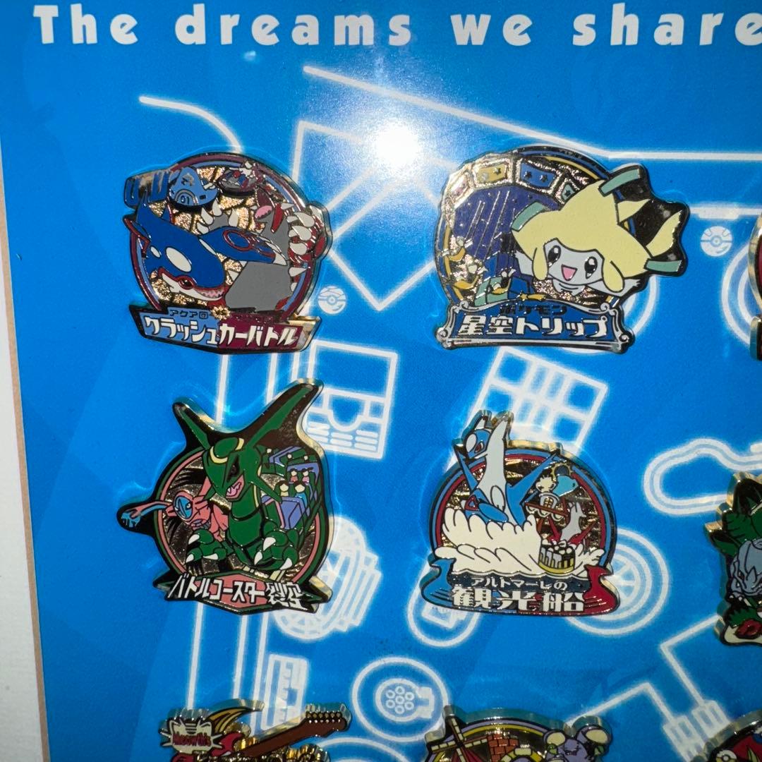 【限定1000枚】ポケパーク ピンバッジ コンプリート セット