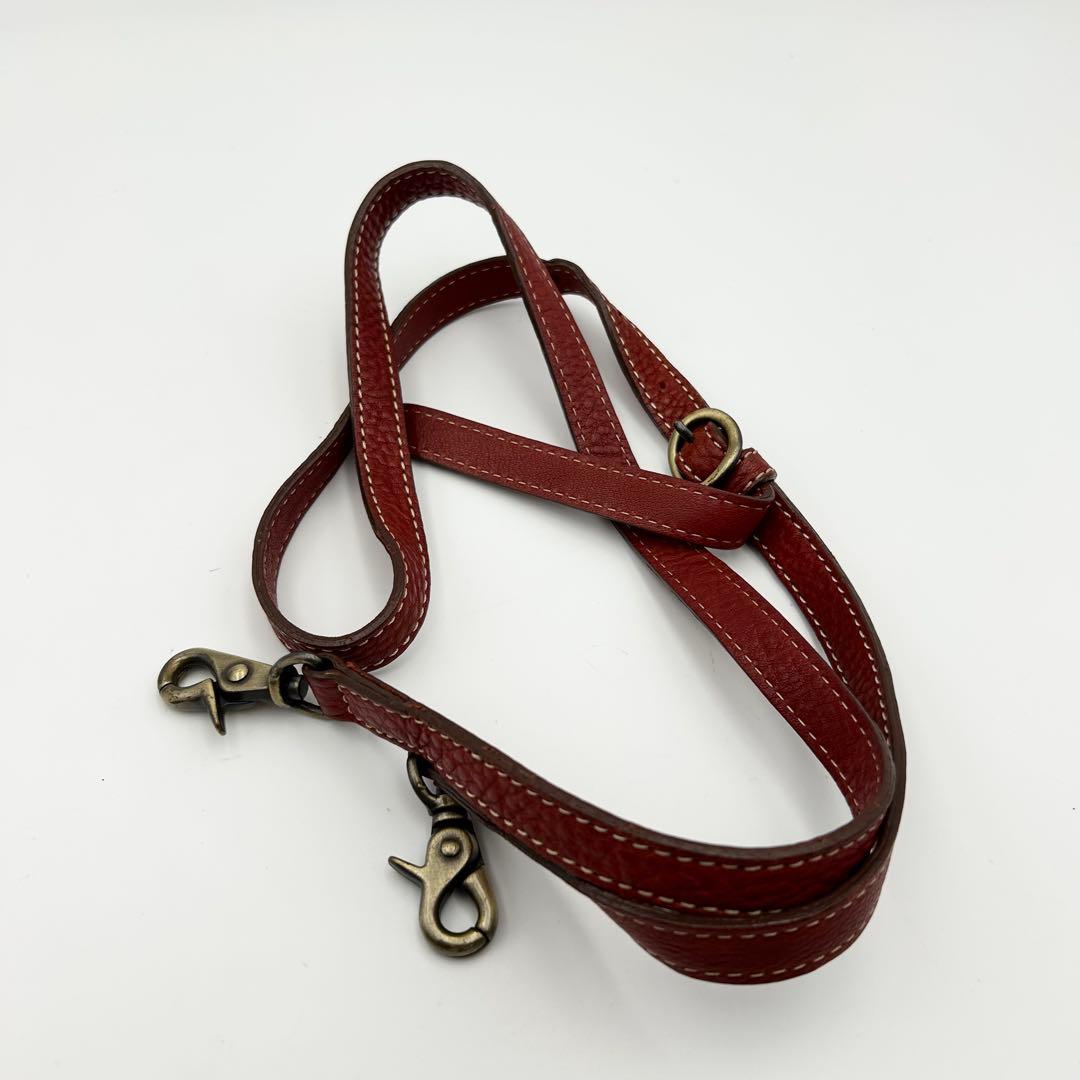 現行✨ 土屋鞄 ポストミニショルダー 2way トーンオイルヌメ ロック金具