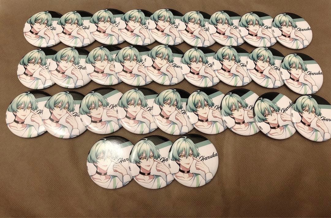 亥清悠 缶バッジ