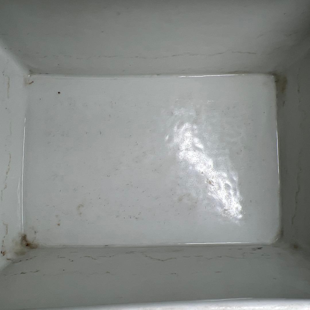 中国清時代　大清咸豊年製　粉彩花蝶図鉢　幅約24㎝　東Y7-1029☆2Fトトチ