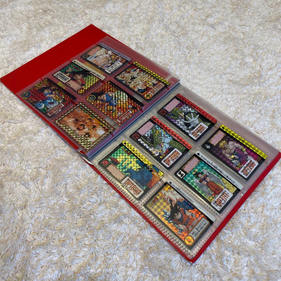 ドラゴンボールカードダス　キラ51枚　システムファイルセット　まとめ売り　本弾