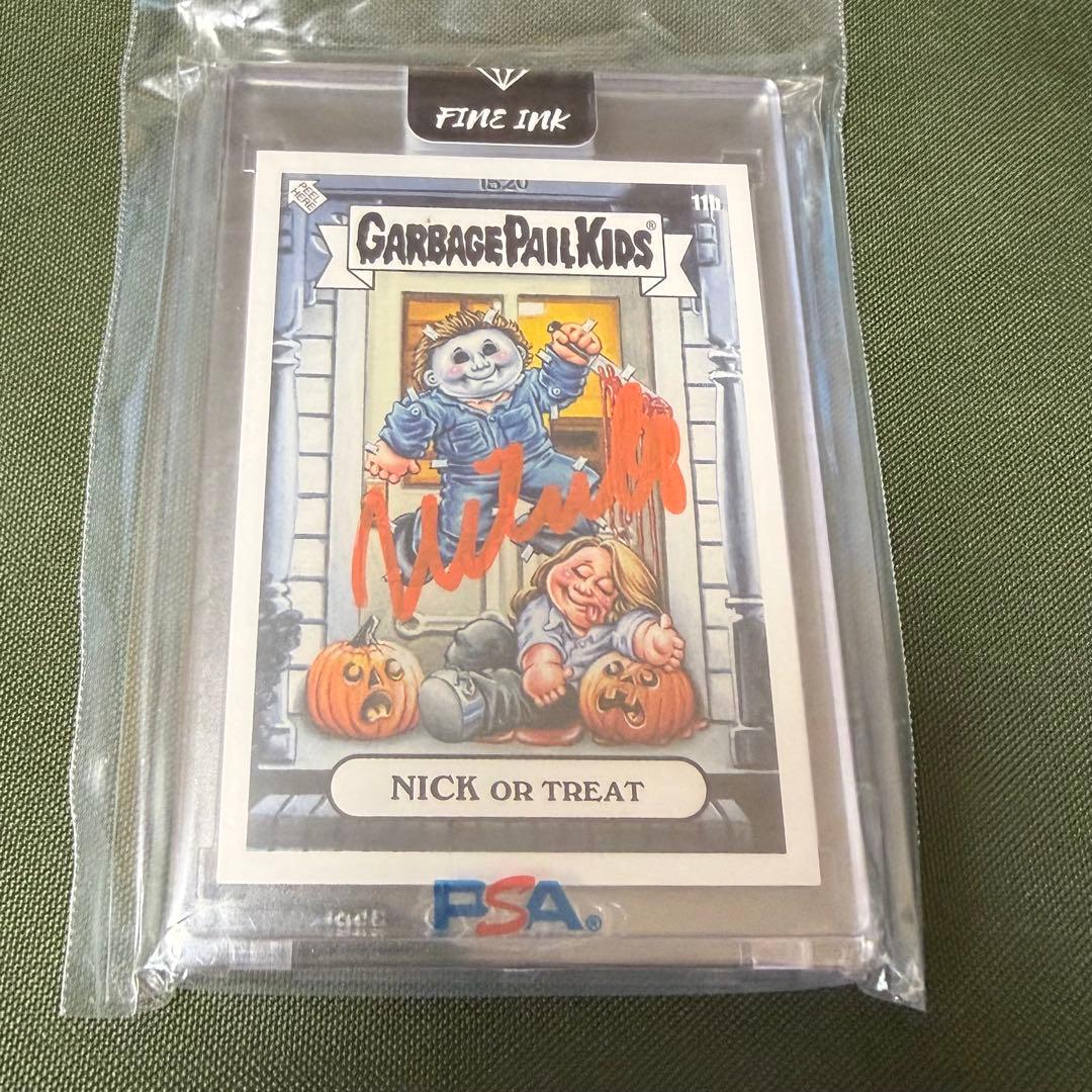 Nick Castle サインカード　ニックキャッスル　マイケルマイヤーズ