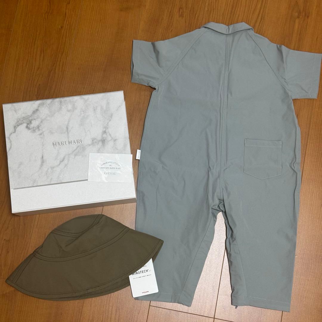 marlmarl 新品プレイウエア ハット 2点セット