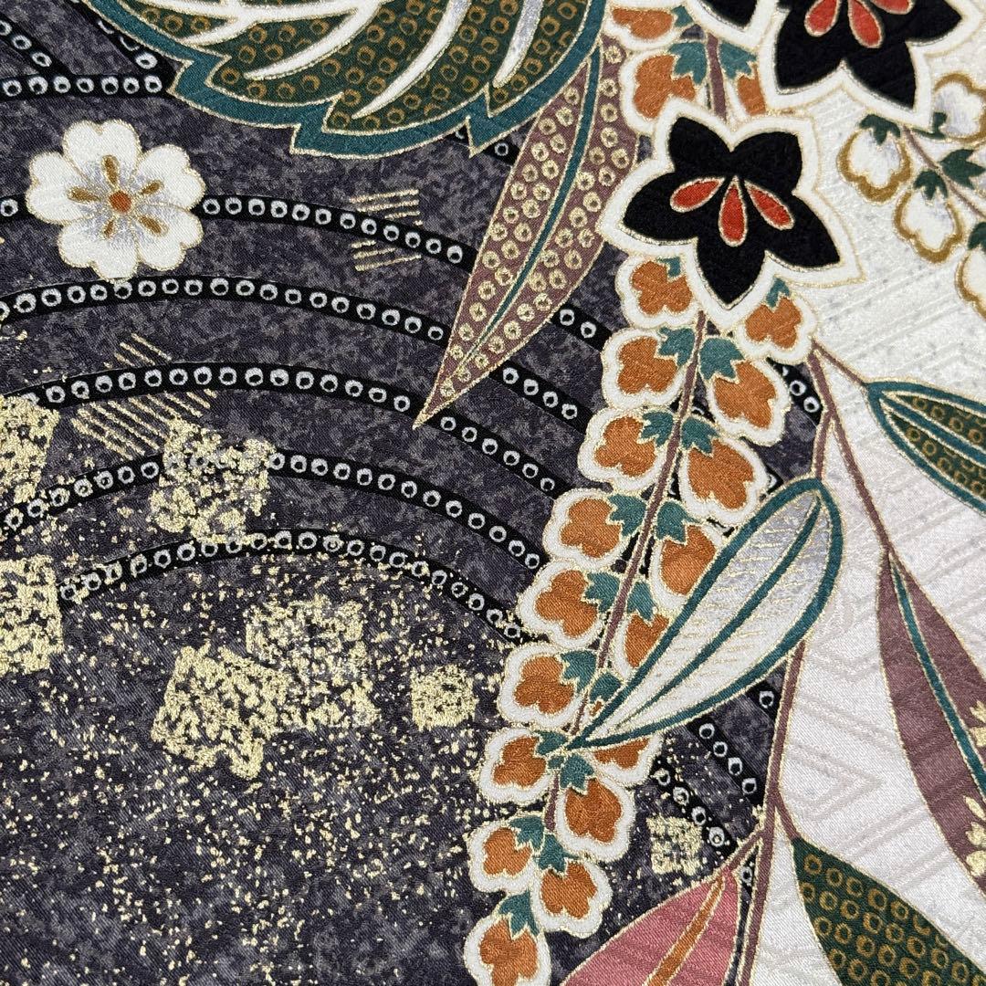 美品　振袖フルセット　古典柄　オフホワイト系　151〜166cm　❤︎可愛い❤︎