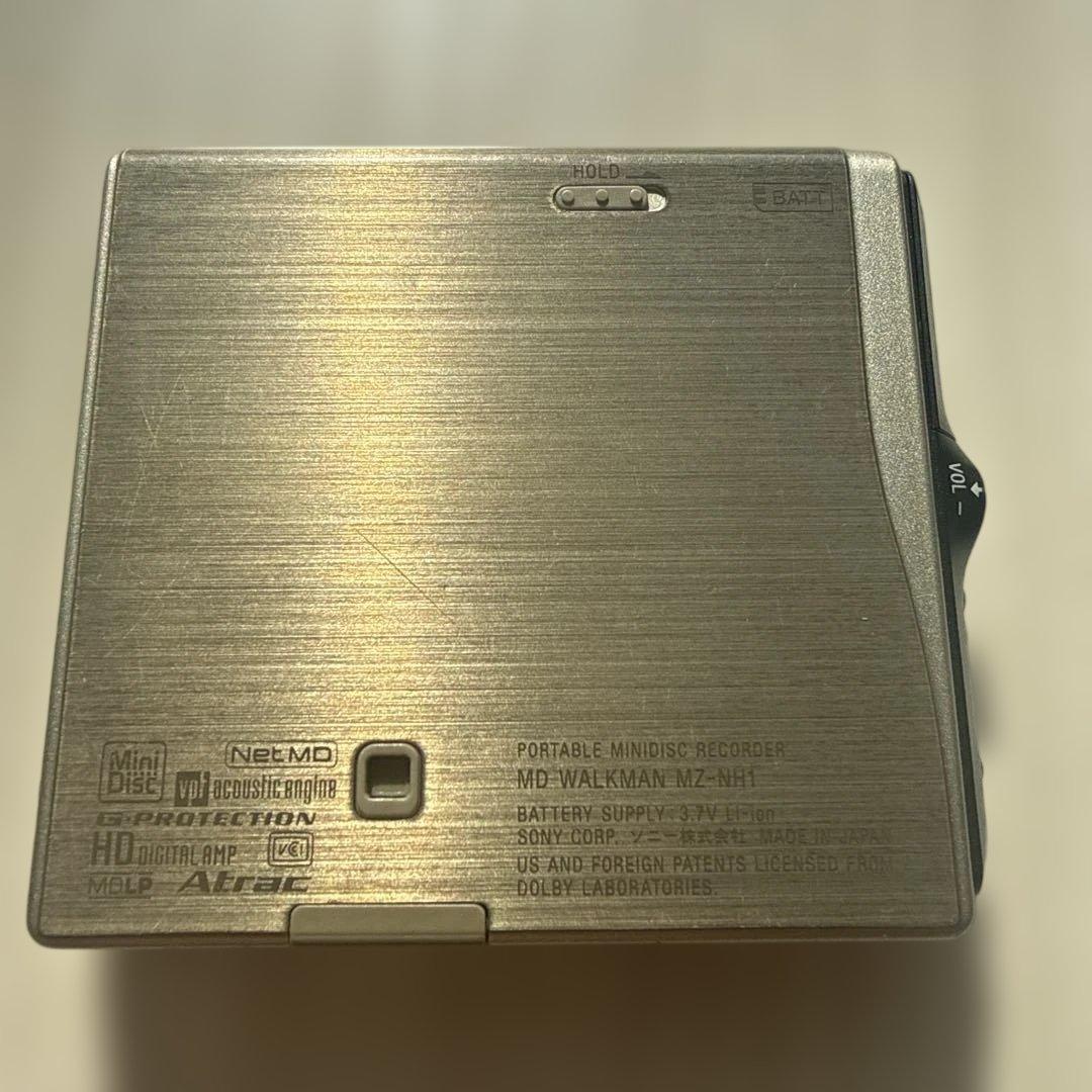 SONY MD WALKMAN MZ-NH1 ポータブルMDプレーヤー