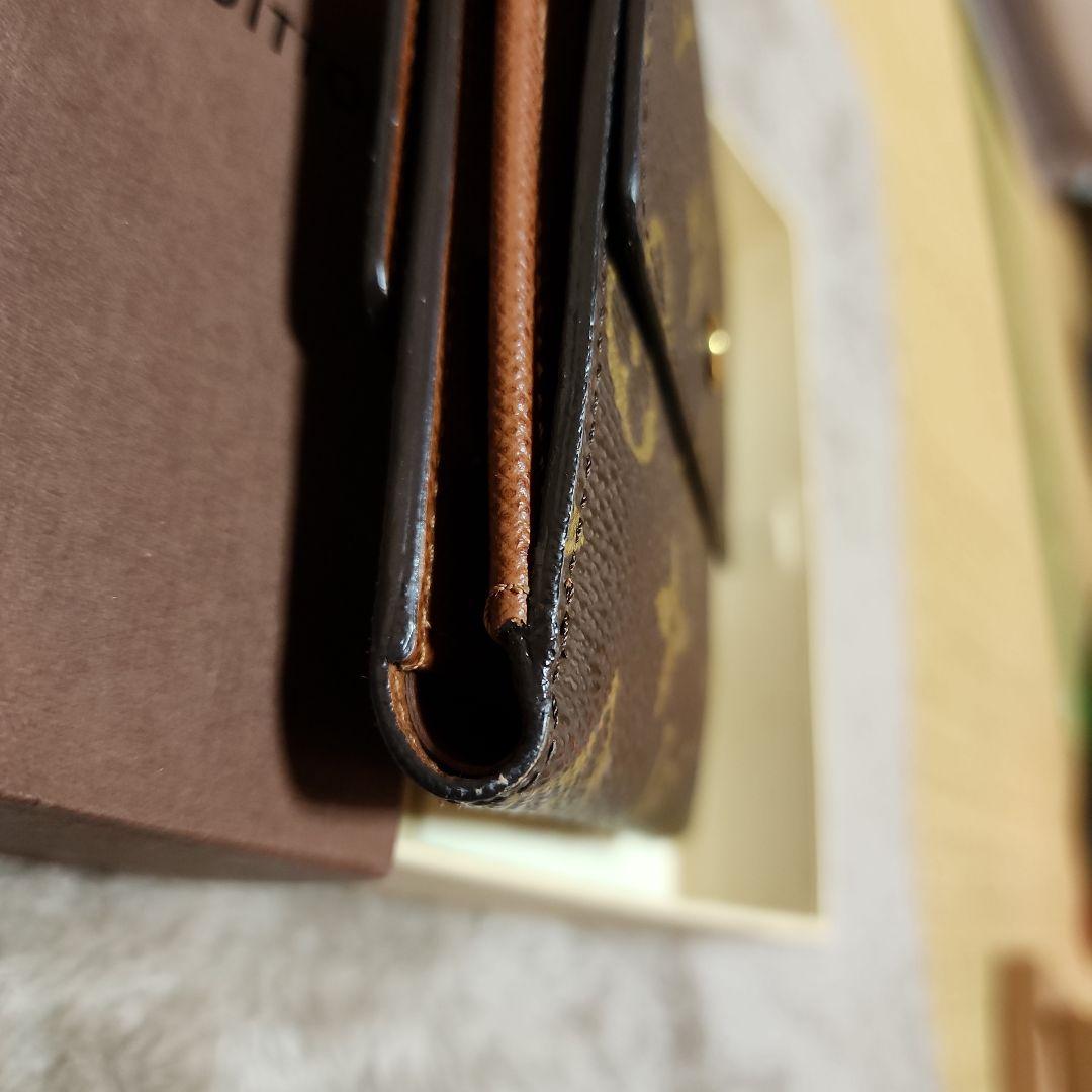 ✨超美品✨Louis Vuitton モノグラムWホック二つ折り財布　鑑定済み