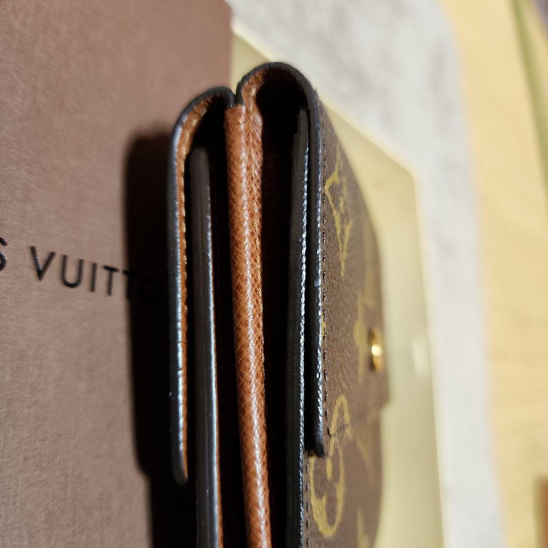 ✨超美品✨Louis Vuitton モノグラムWホック二つ折り財布　鑑定済み