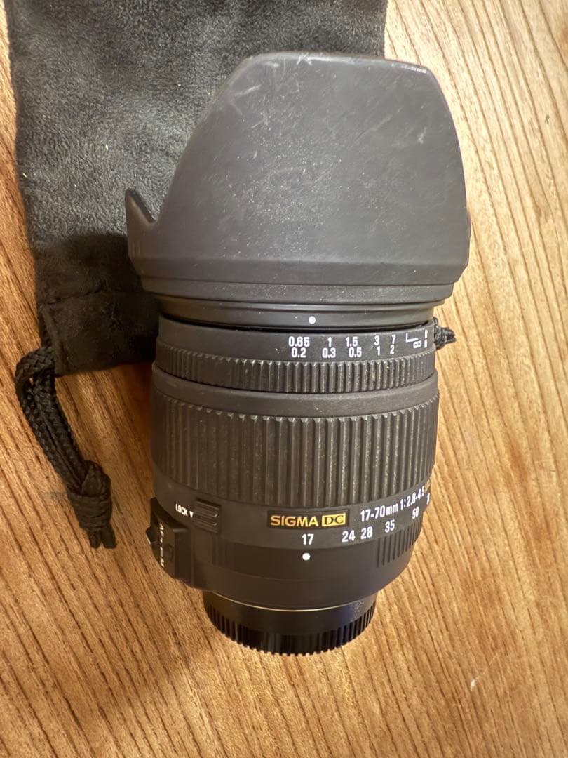 レンズ(ズーム) SIGMA 17-70mm F2.8-4.5 DC MACRO HSM