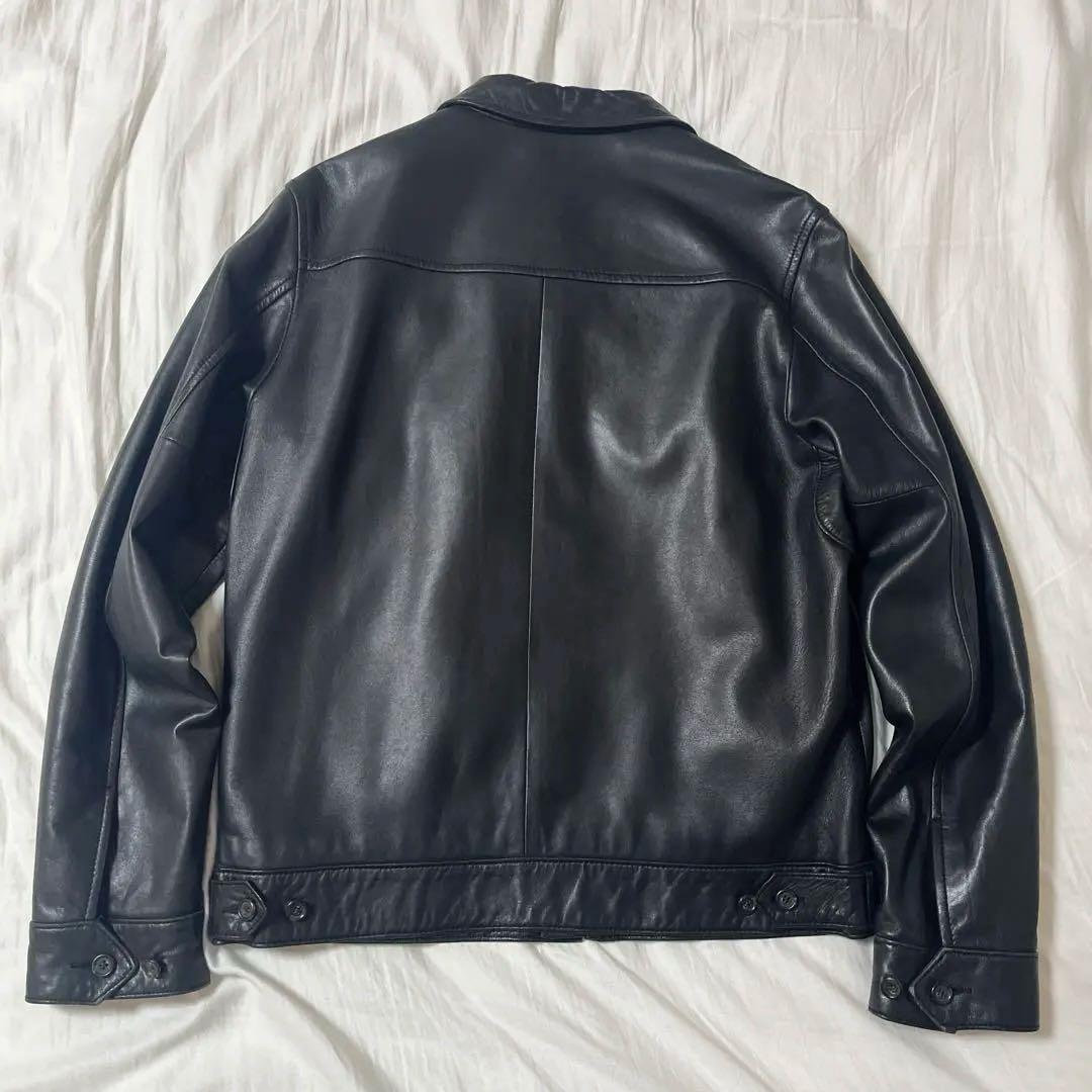 【Ralph Lauren】美品 LAMBSKIN LEATHER JACKET