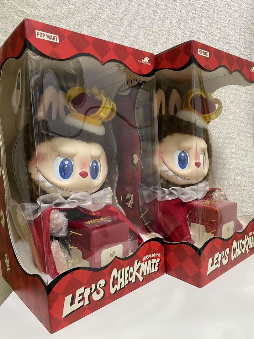 POP MART ラブブ LET'S CHECKMATE ぬいぐるみ2個セット