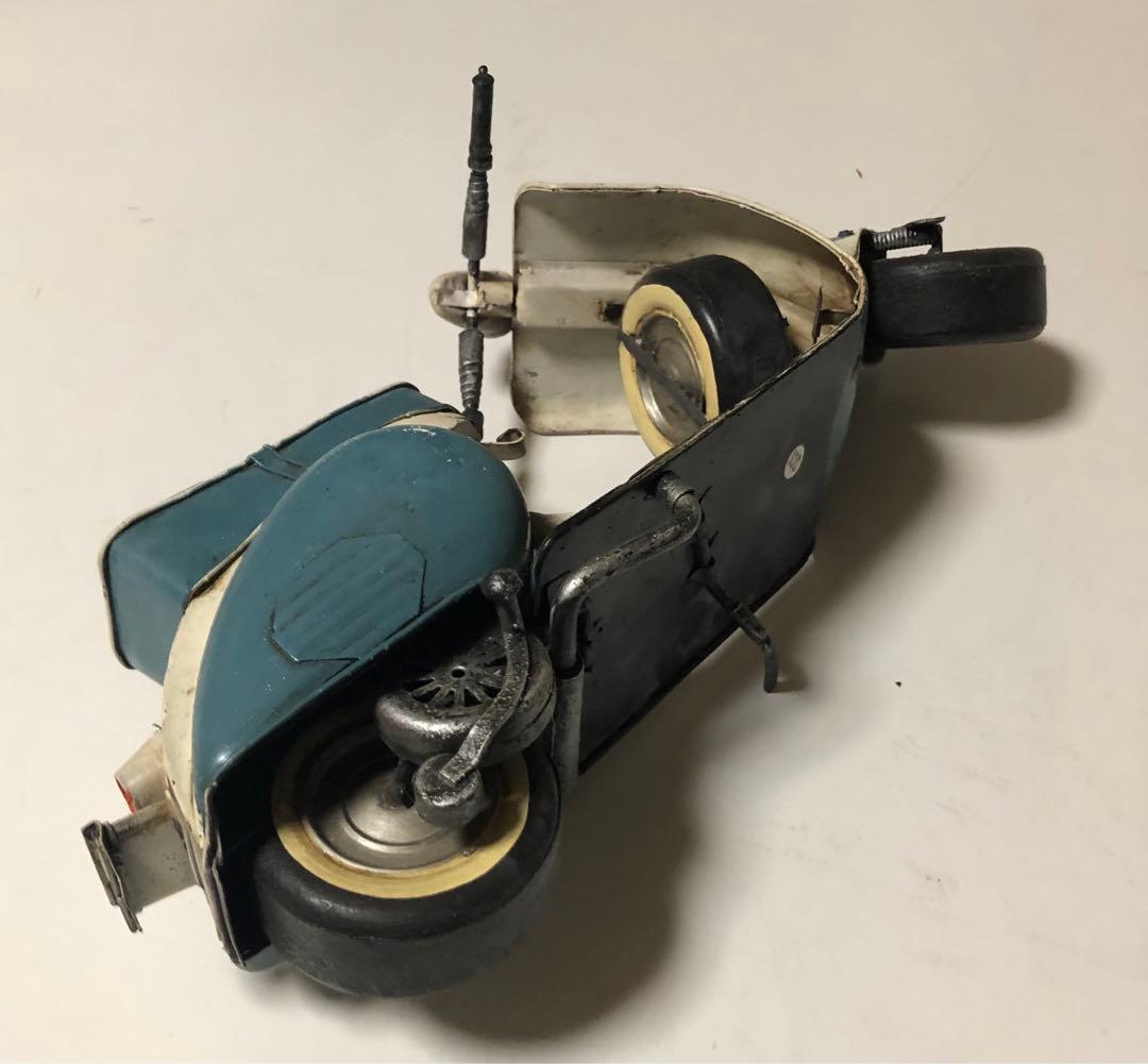 ⬛️ 長っ！　長さ約40cm！⬛️ レトロ　骨董　ブリキ　バイク　オートバイ！⬛️