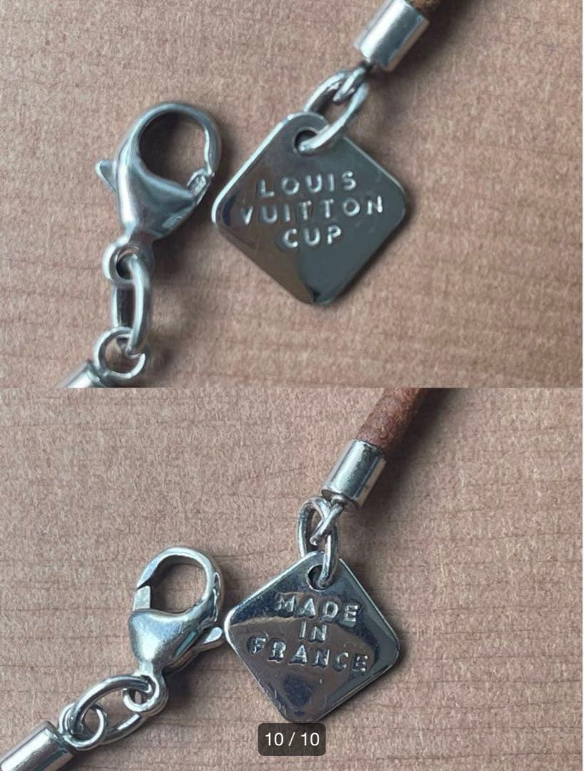 ルイヴィトン ペンダント ブレスレット レザー チョーカー ネックレス　正規品