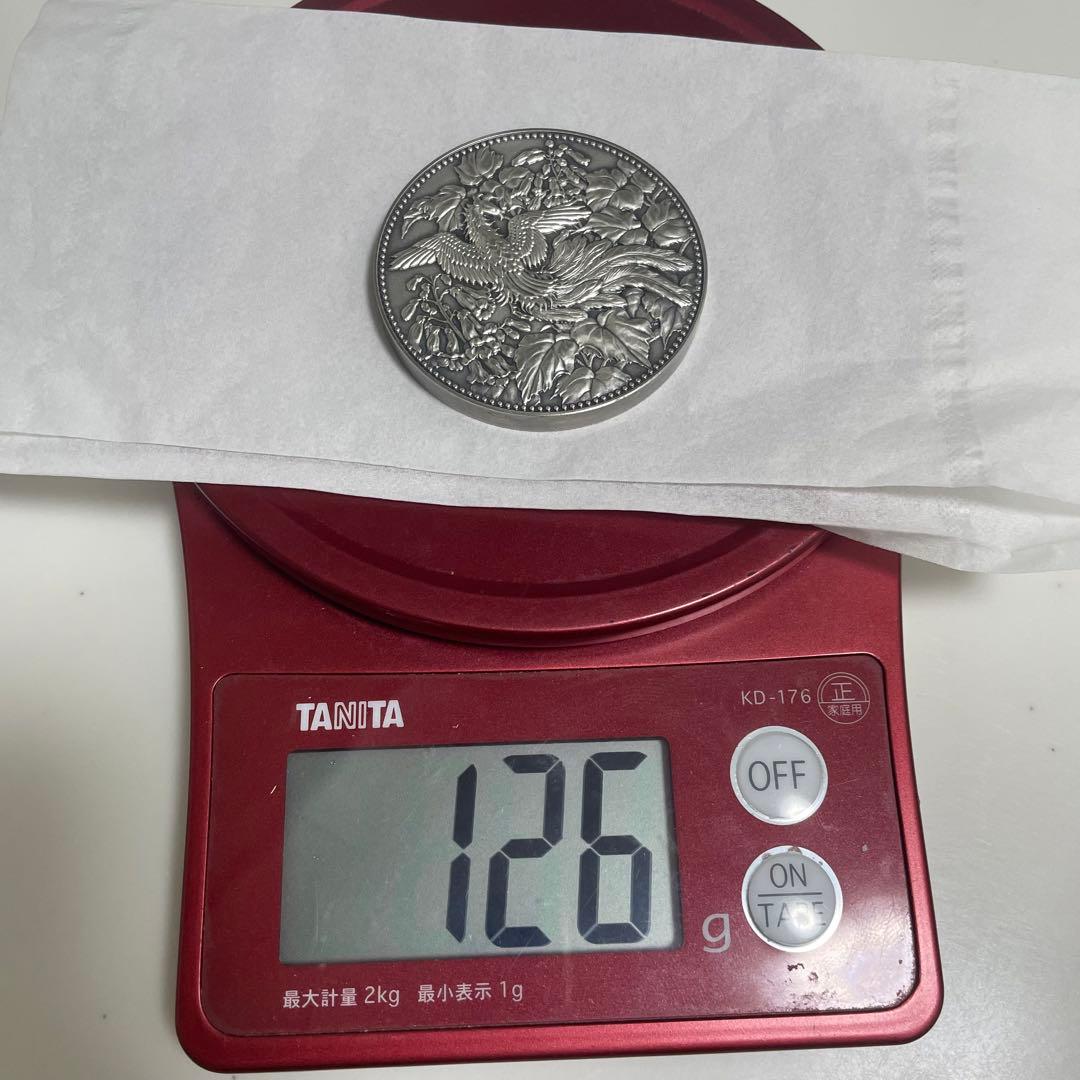 【美品】1982年 500円白銅貨幣発行記念メダル　純銀メダル