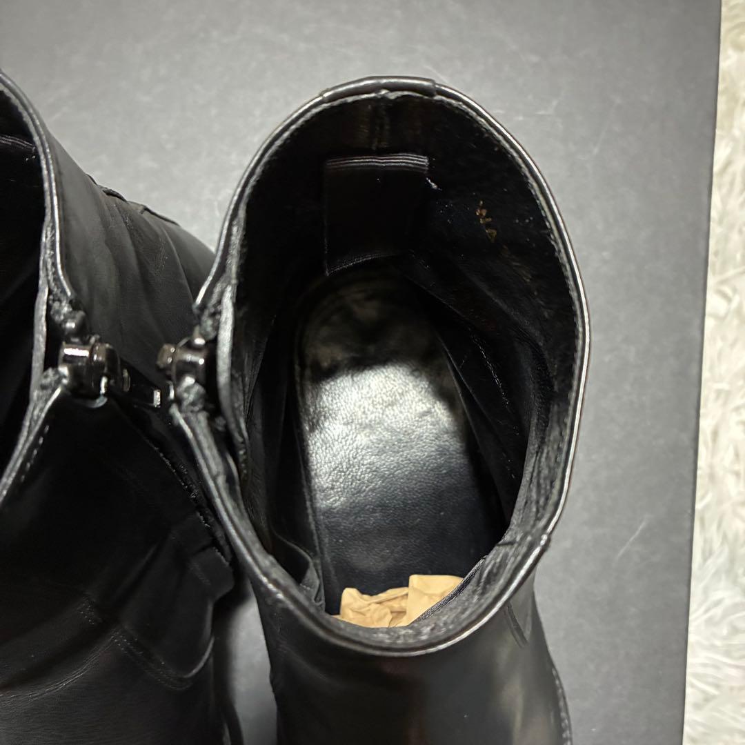 【良品】SAINT LAURENT PARIS 本革 サイドジップ 41