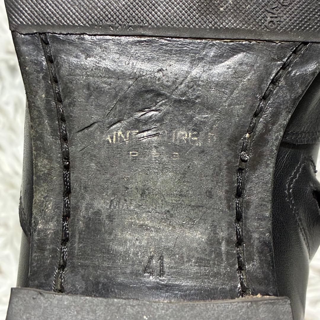 【良品】SAINT LAURENT PARIS 本革 サイドジップ 41