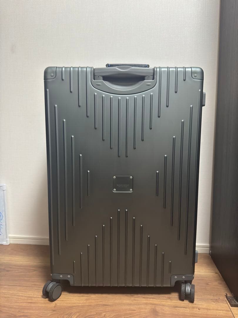 早い者勝ち。イノベーター アルミスーツケース ガンメタ 96L