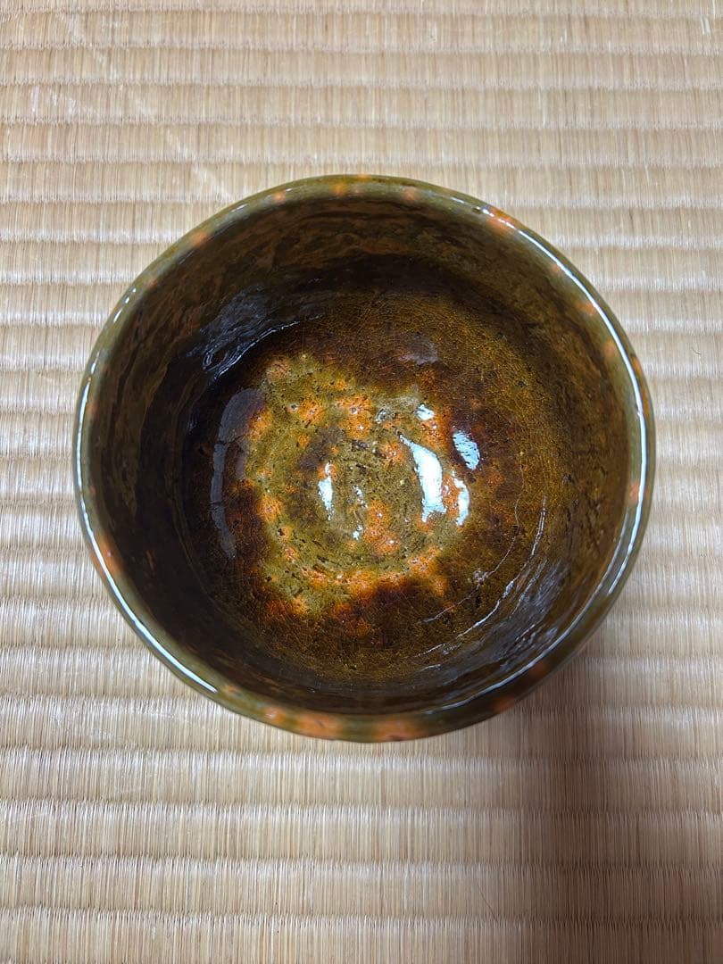 【大樋窯変 伊豆蔵正次】茶碗 茶道具 和食器 骨董 九谷焼 共箱 茶器 陶器