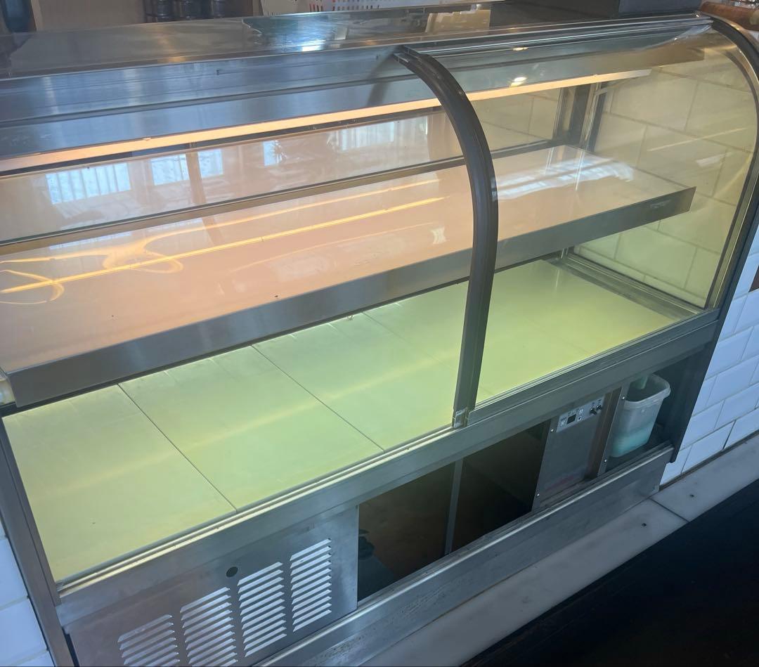 冷蔵ショーケース 中型 ステンレス製