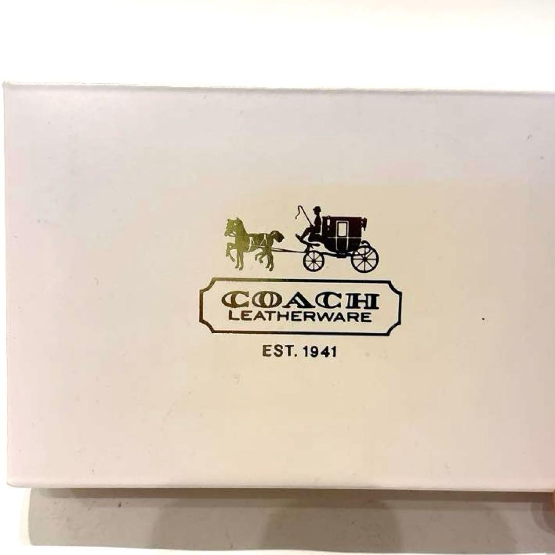 【新品】COACH コーチ シグネチャー柄キャンバス ポピー リストレットポーチ