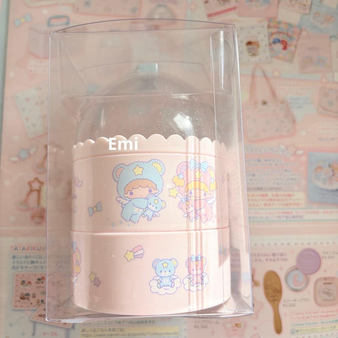 新品　サンリオ　キキララ 星空のエンジェルデザインシリーズ　小物入れ