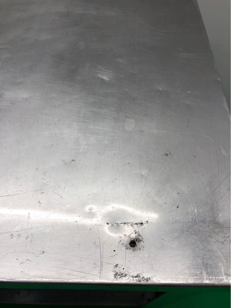 ☆工場整備品☆コンロテーブル　作業台　幅900 ステンレス　業務用