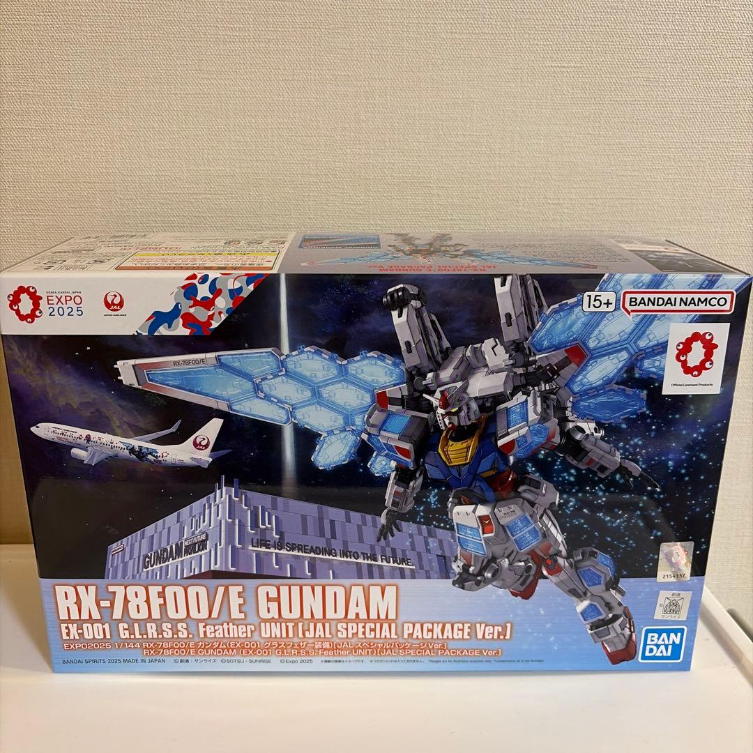 RX-78F00/E GUNDAM JAL 関西万博劇レア限定品3点セット