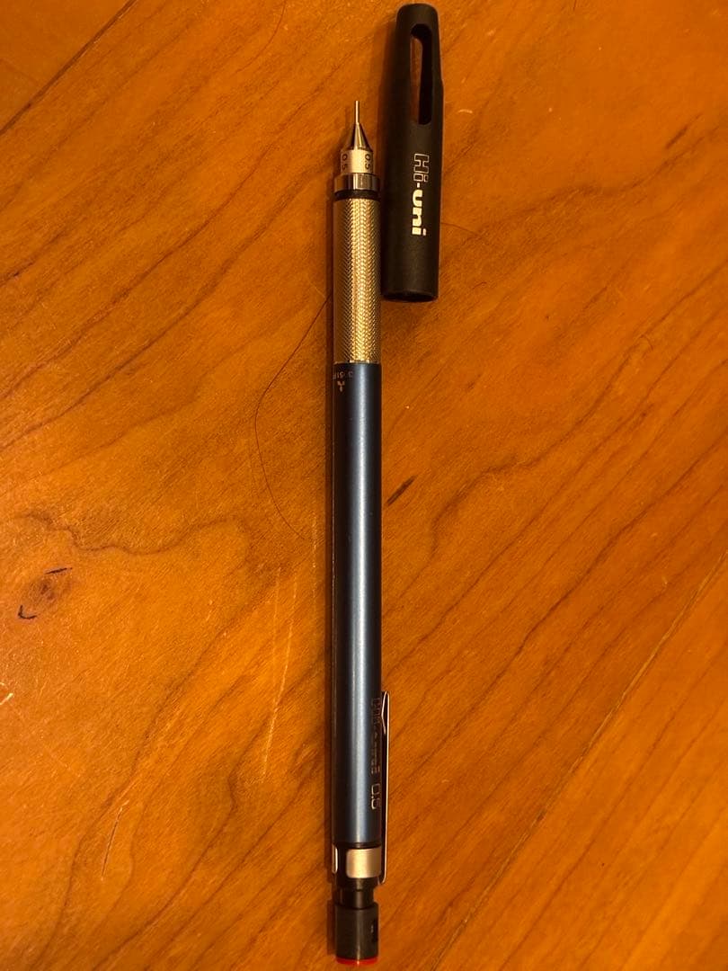 【廃盤・美品】三菱 Hi-uni 3051FFシャープペン 0.5mm 青