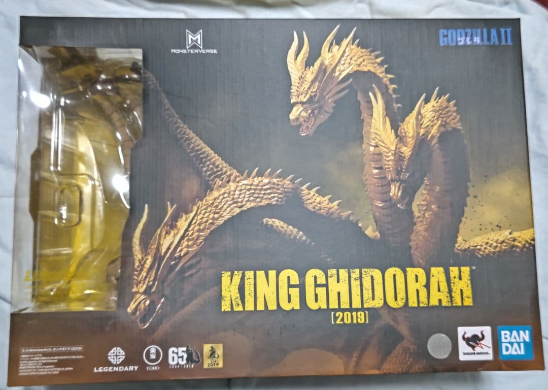 S.H.MonsterArts キングギドラ（2019)　新品未開封「箱難有」