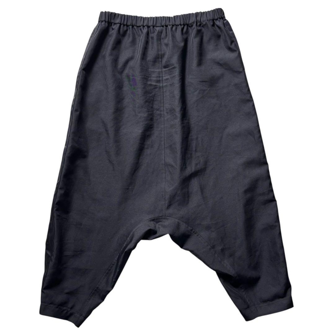 【XXL】ブラック コムデギャルソン サルエルパンツ サイドライン