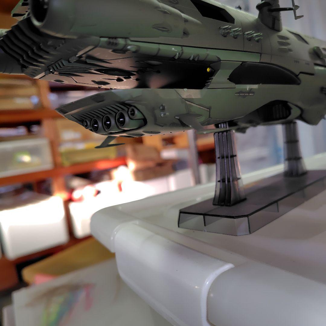 1/1000ガイペロン級多層式航宙母艦バルグレイ完成品