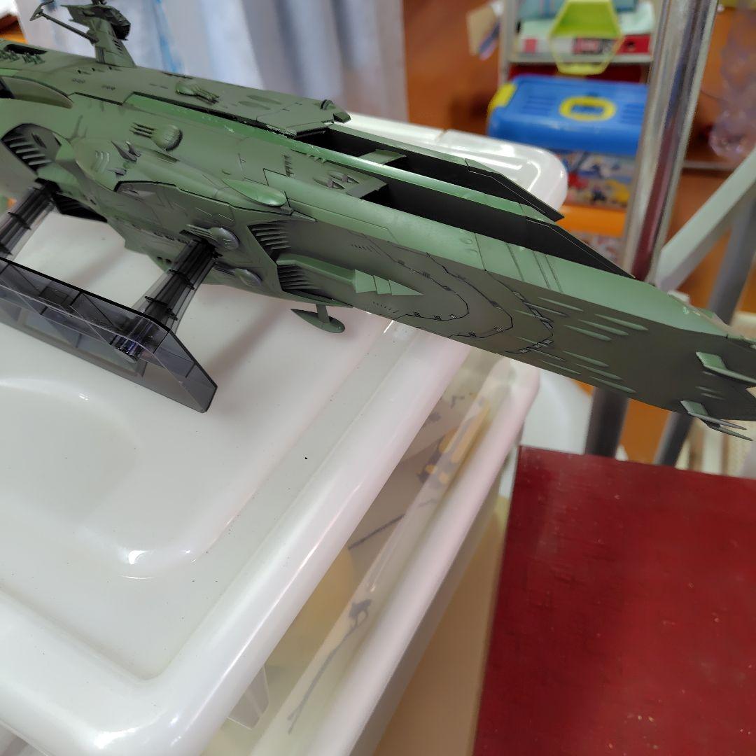 1/1000ガイペロン級多層式航宙母艦バルグレイ完成品