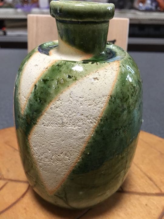 オリベ徳利 石井隆寛作大変お安く出品してしまいました。