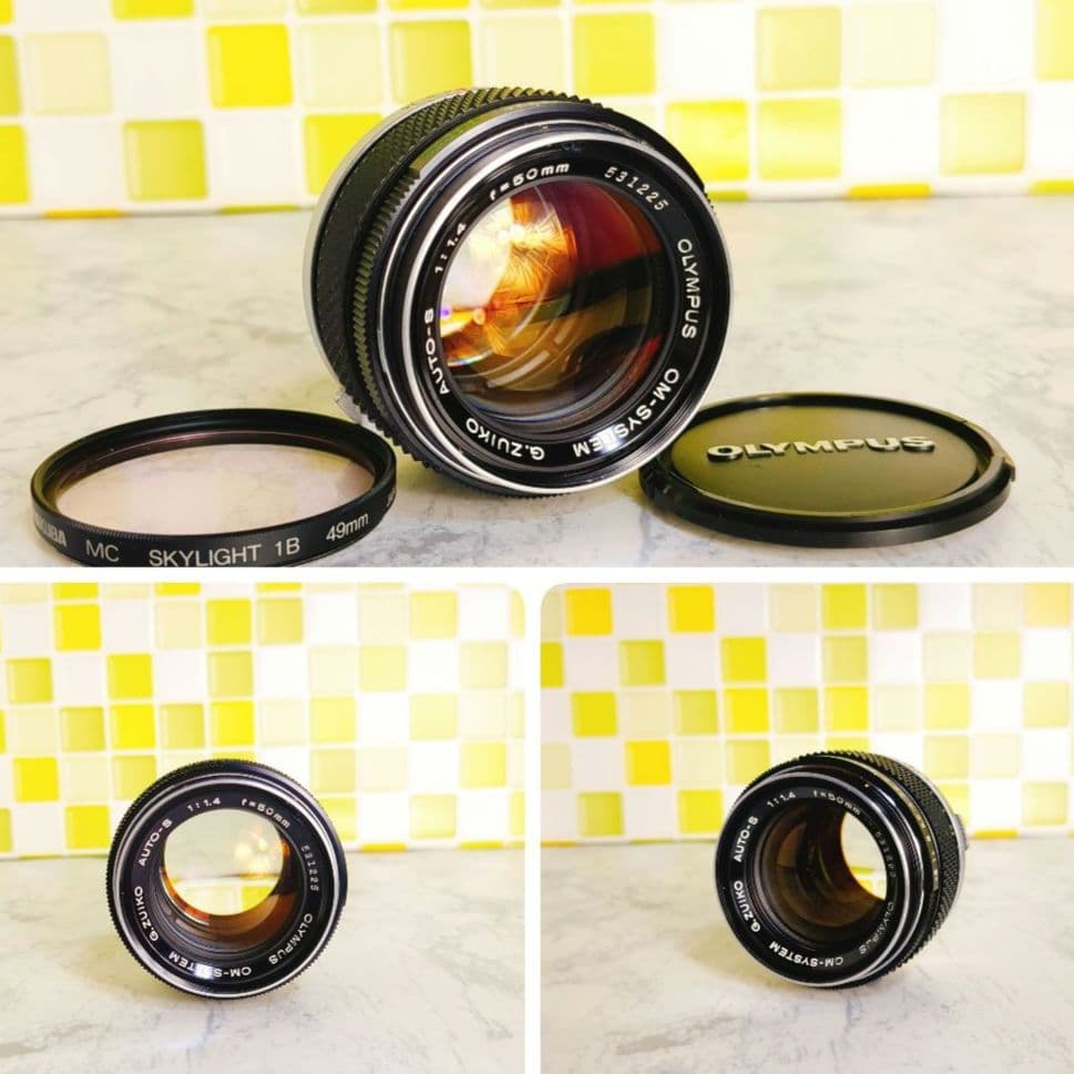 整備済み★ OLYMPUS OM-1 一眼レフ フィルムカメラ レンズセット