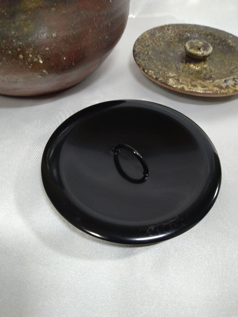 市野省三 丹波立杭焼 水指 水差 茶道具 美品