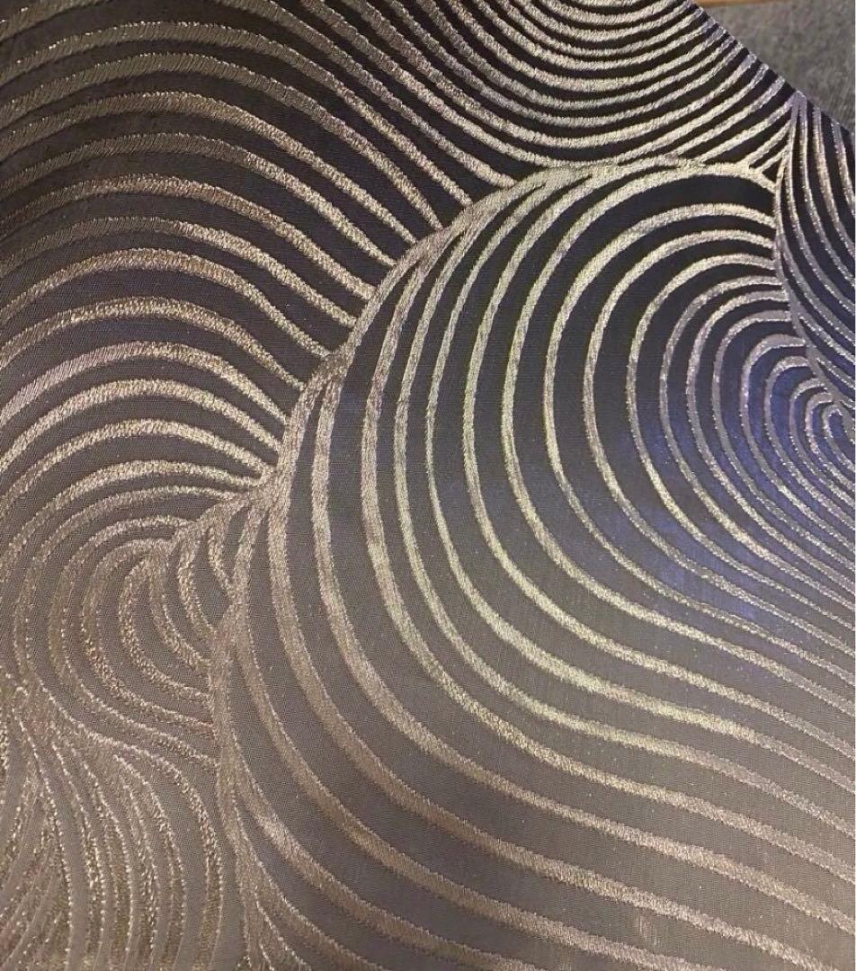 振袖フルセット　総絞り　黒　金　シルバー　成人式　豪華振袖　振袖6点セット　正絹