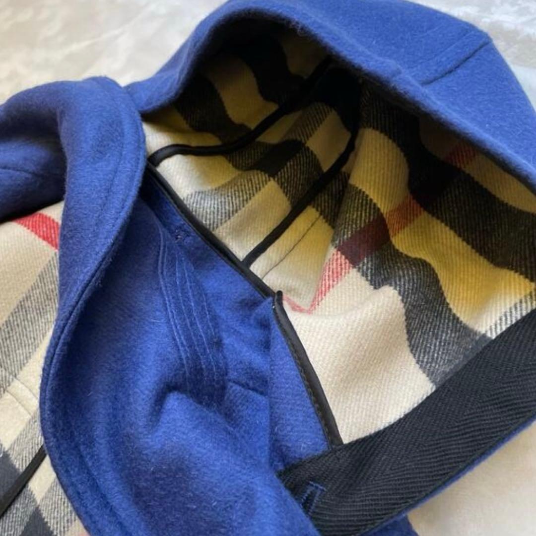 バーバリー　Burberry ダッフルコート　ブルー　8Y