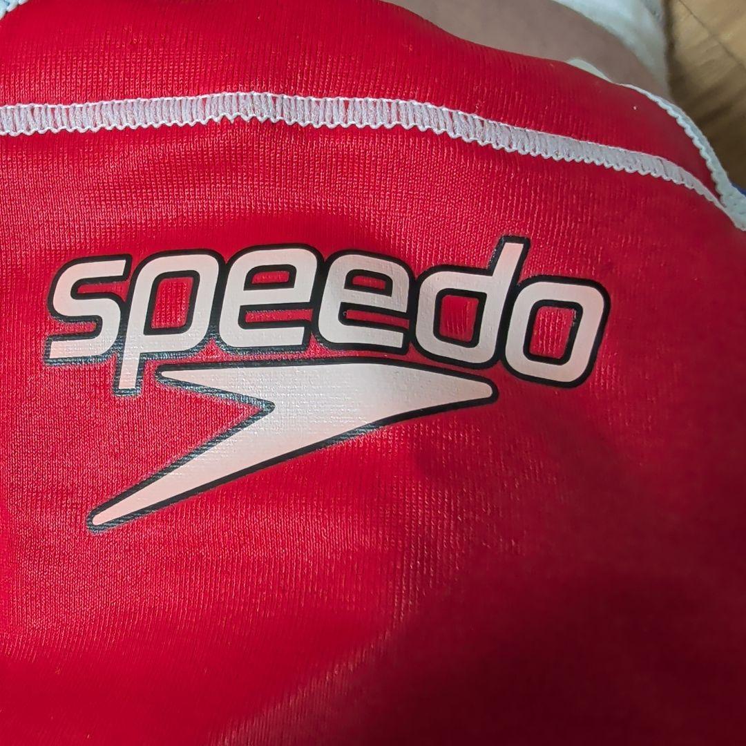 speedo 競泳水着 赤・青・白
