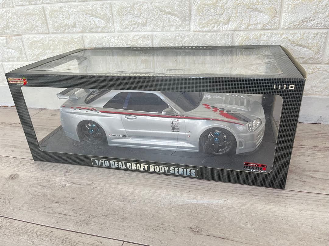 ◯ホットワークス　1/10ボディ　スカイラインR34 GT-R V-SPECⅡ◯