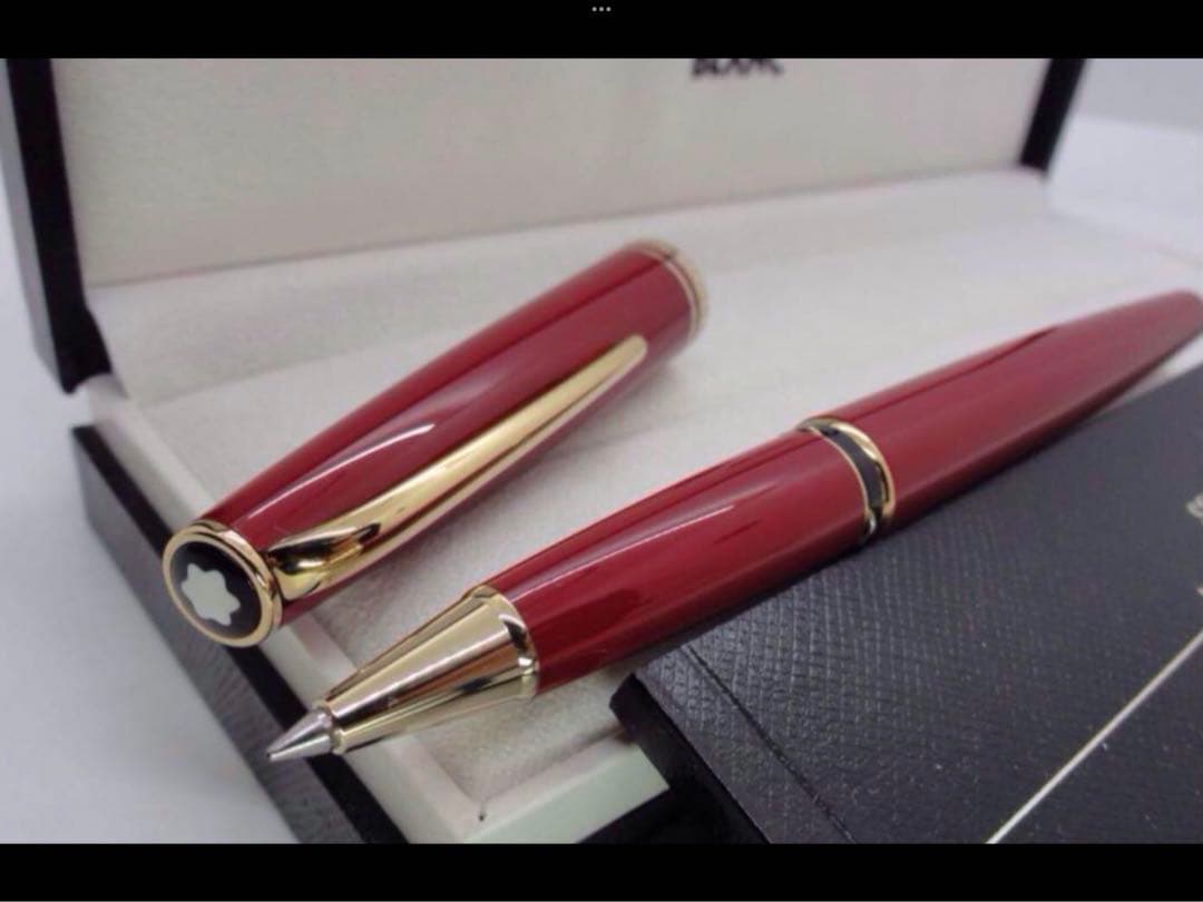 ⭐️非常にレアな軸色ボルドーカラーのジェネレーション⭐️モンブラン⭐️ゴールドプレート