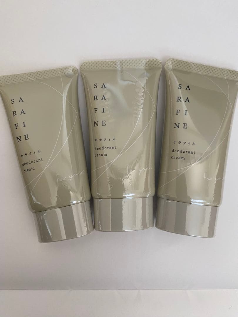 新品未使用　SARAFINE デオドラントクリーム 3本セット