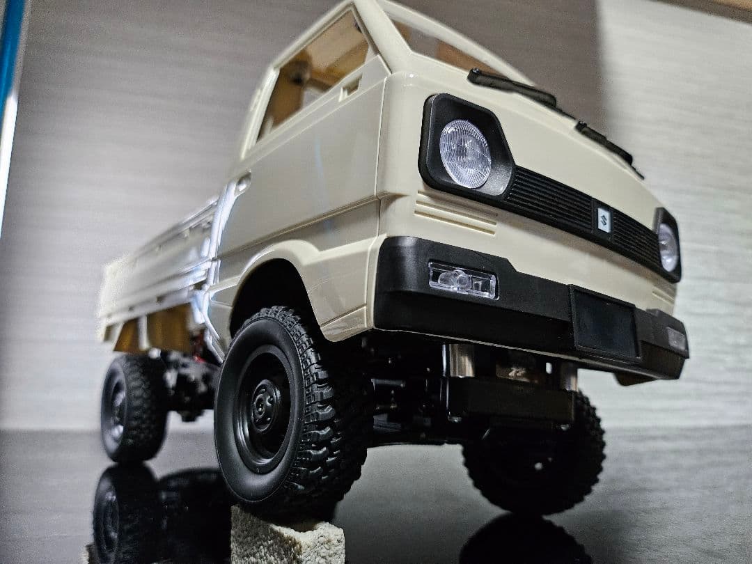 WPL D14 スズキキャリー軽トラ カスタム品 アゲトラ