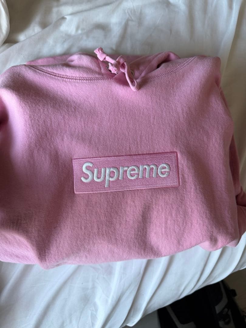 トップス Supreme Box Logo Hooded \"Pink\" (24FW)