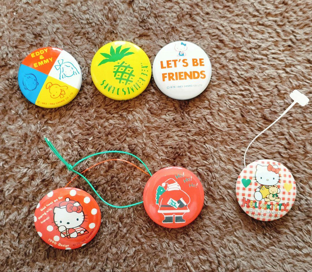 サンリオ プレミアム 絵が変わる！レンキチュラーバッジ・缶バッジ9点セット