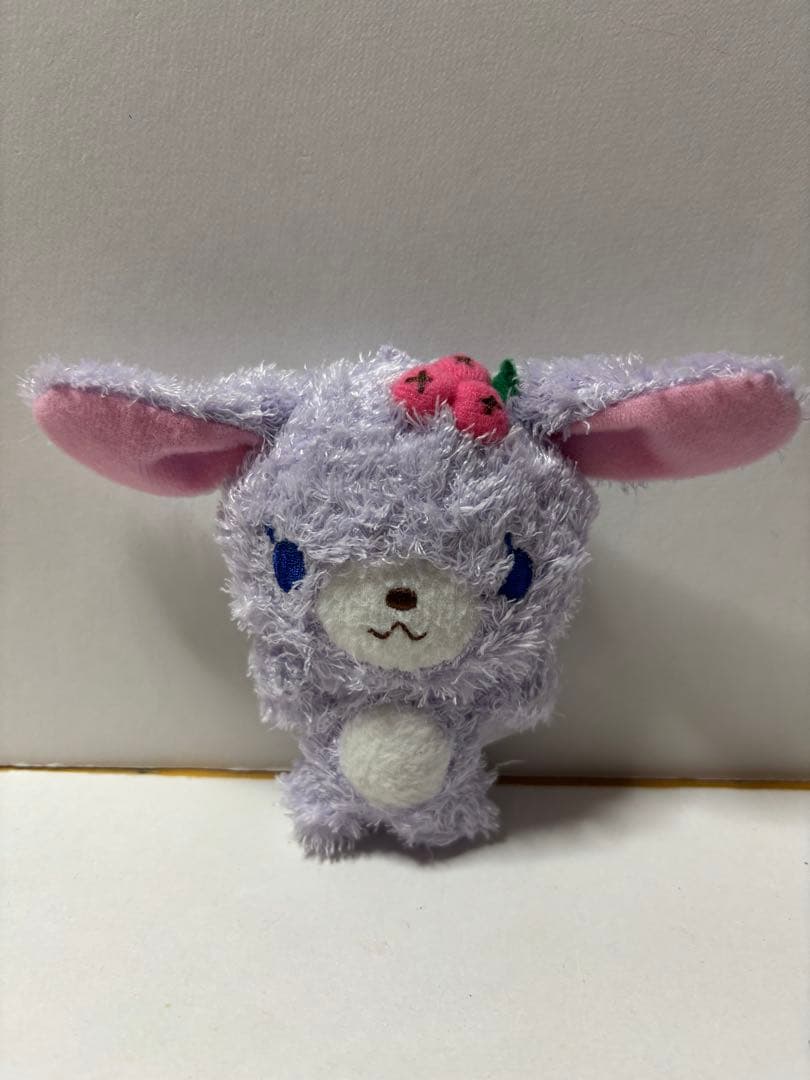 サンリオ　シュガーバニーズ　ブルーベリーうさ　ぬいぐるみ　マスコット