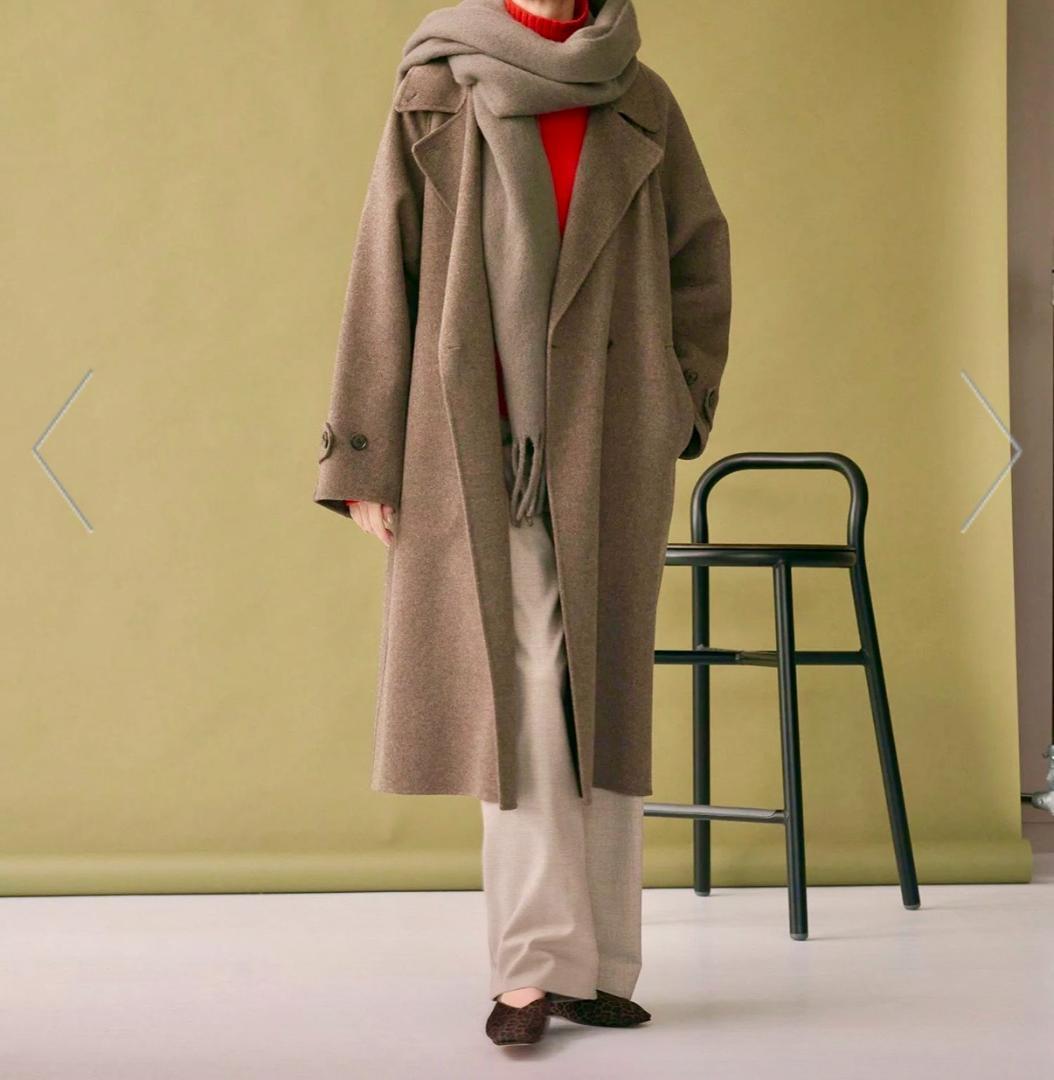 【現行品】UNITED ARROWS リバーテーラード スタンドカラーコート